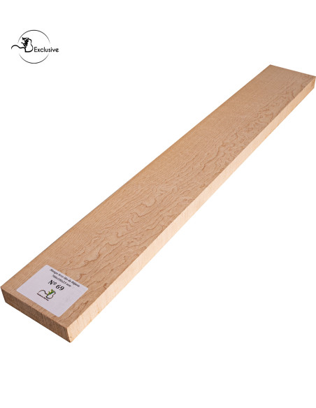 Birdseye maple neck blank MB Exclusive for electric guitar, one of a kind piece, sanded surface