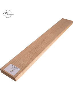 Ebauche de manche en Érable moucheté MB Exclusive pour guitare électrique, pièce unique, surface poncée