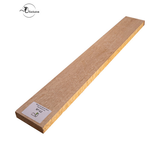 Birdseye maple neck blank MB Exclusive for electric guitar, one of a kind piece, sanded surface