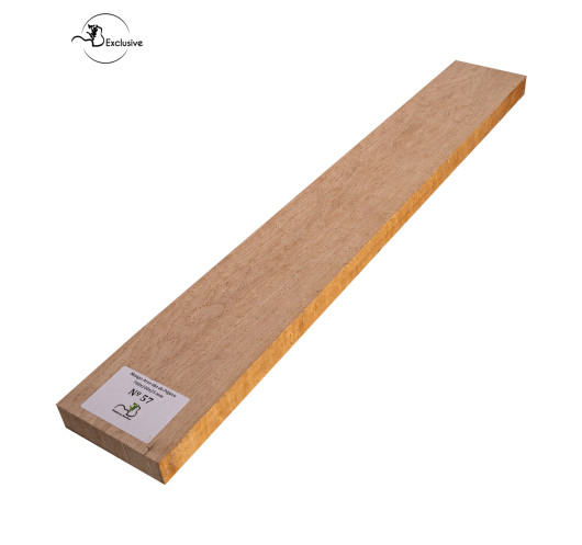 Birdseye maple neck blank MB Exclusive for electric guitar, one of a kind piece, sanded surface