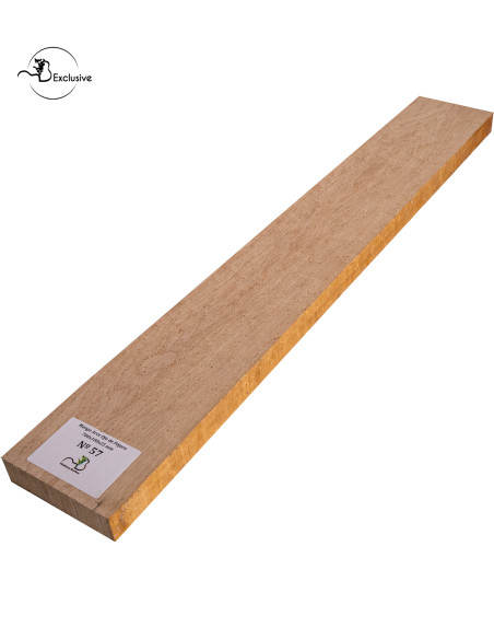 Birdseye maple neck blank MB Exclusive for electric guitar, one of a kind piece, sanded surface
