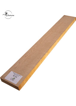 Ebauche de manche en Érable moucheté MB Exclusive pour guitare électrique, pièce unique, surface poncée