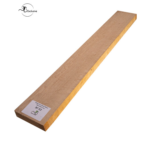 Birdseye maple neck blank MB Exclusive for electric guitar, one of a kind piece, sanded surface