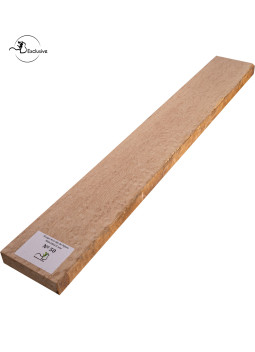 Ebauche de manche en Érable moucheté MB Exclusive pour guitare électrique, pièce unique, surface poncée