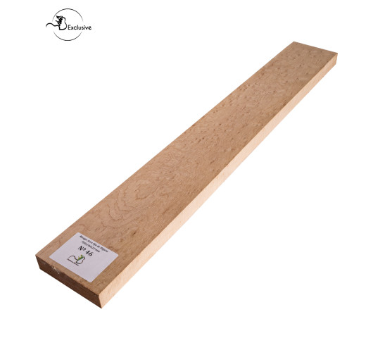 Birdseye maple neck blank MB Exclusive for electric guitar, one of a kind piece, sanded surface