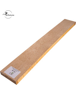 Birdseye maple neck blank MB Exclusive for electric guitar, one of a kind piece, sanded surface
