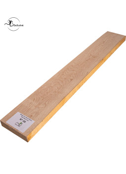 Ebauche de manche en Érable moucheté MB Exclusive pour guitare électrique, pièce unique, surface poncée