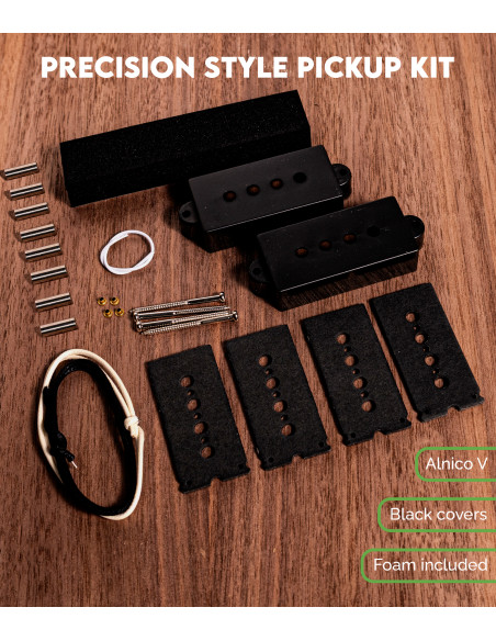 Kit Pastilla Estilo Precision Bass | Maderas Barber