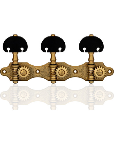 Gotoh 35G510QC Matte Gold KB classical guitar tuners overview