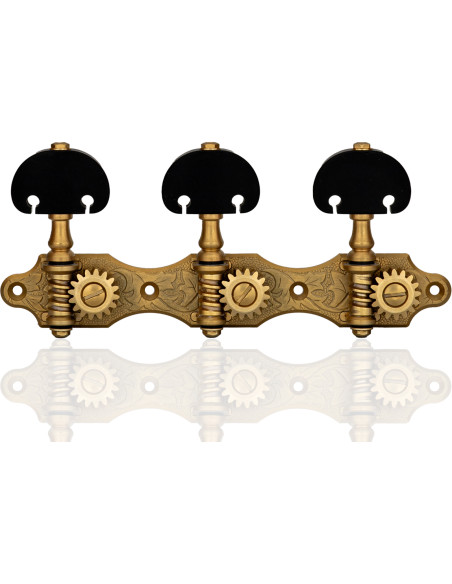 Gotoh 35G510QC Matte Gold KB classical guitar tuners overview