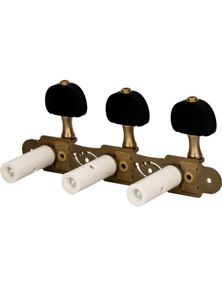 Gotoh 35G510S X Gold string post and roller detail