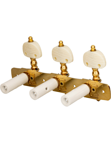 Clavijero Gotoh 35G510C Gold detalle del poste y rodillo
