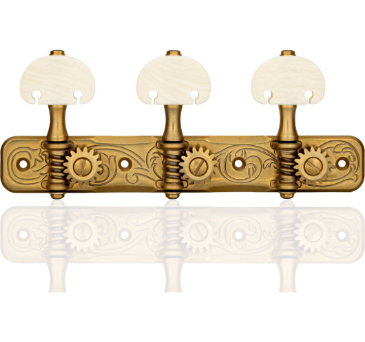 Gotoh-Tuners 35G510AM X-Gold/Elfenbein für Konzertgitarre