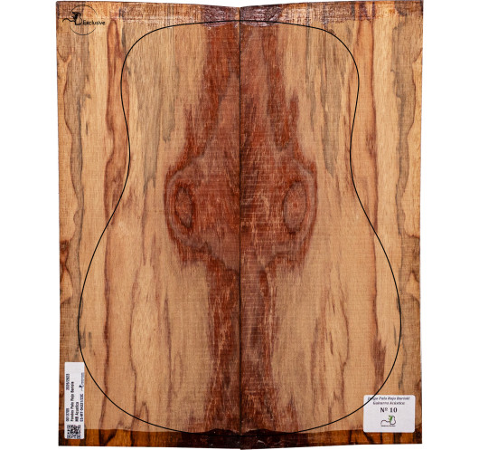 Padauk Bariolé Acoustic Guitar Set MB Exclusive No.10