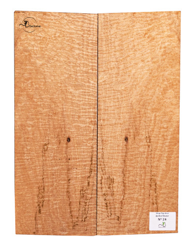 Drop Top Master Quilted Maple Guitar / Electric Bass MB Exclusive No.24