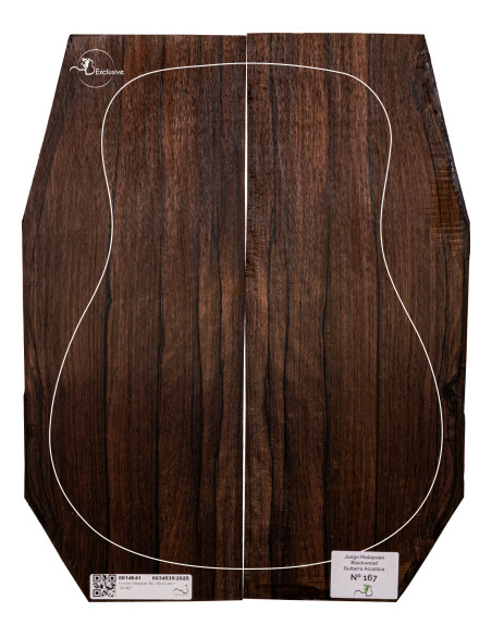 Malaysian Blackwood Akustikgitarre MB Exclusive Nr. 167