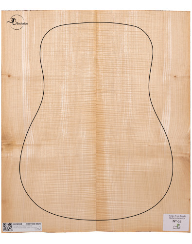 Chitarra acustica in acciaio marezzato MB Exclusive n. 2