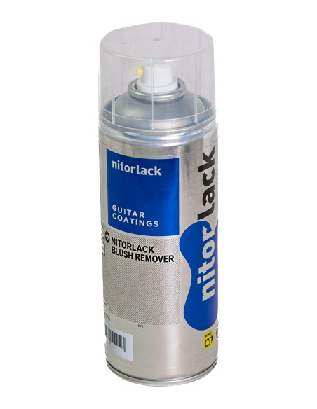 Spray Antivelados Nitorlack spray eliminación velado barniz guitarra — Maderas Barber