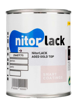 Nitorlack Laca Nitrocelulosa Aged Goldtop 0.5 L | Maderas Barber