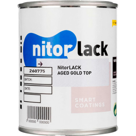 NITORLACK® Aged Goldtop 0.5 L | Maderas Barber