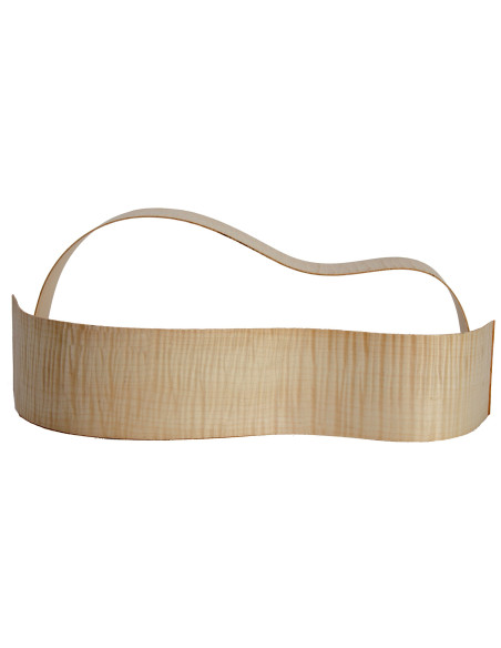 Sides Flame Maple Outer Face 0,6 mm. + Sycamore Inner Face (825x125x2,2/2,4 mm.)x2