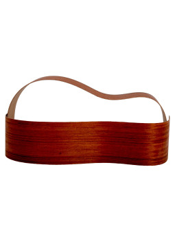 Éclisses Contreplaqué Padouk 0,5 mm +  Sapelli Guitare Acoustique
(825x125x2,2/2,4 mm.)x2