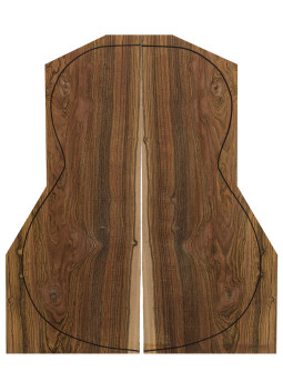 Fondos Bocote (550x200x4 mm.)x2