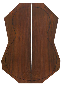 Tight Cocobolo Backs (500/550x170/190x4 mm)