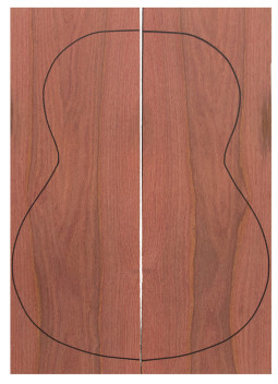 Macacauba Back (550x200x4 mm) x2
