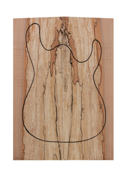 Tapa Eléctrica Arce Spalted (550x380x25 mm)