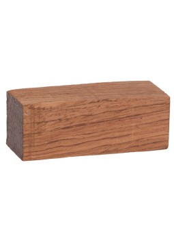 Buxa de Soplete / Buxa de Chillón Bubinga Gaita Gallega 120x35x35 mm