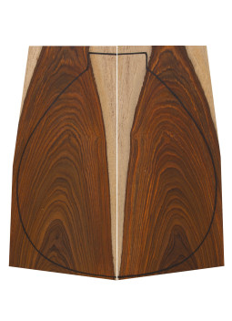 Cocobolo Backs (400x160x4 mm)x2