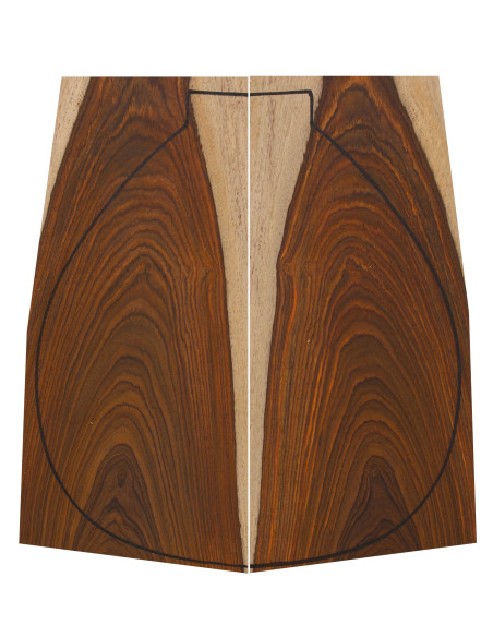 Fondos Cocobolo (400x160x4 mm)x2
