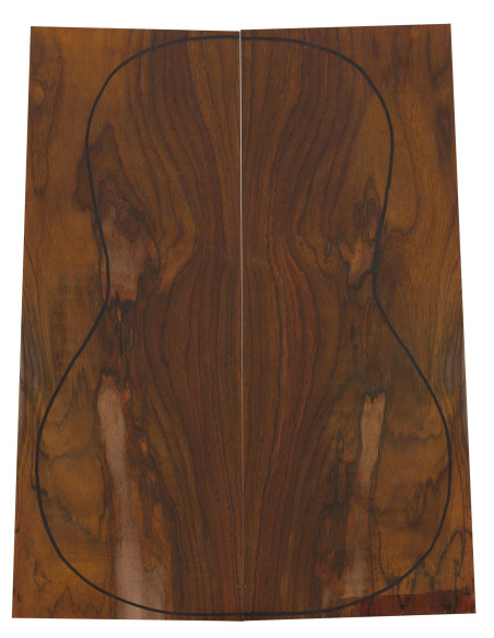 Cocobolo Backs (360x130x4 mm)x2