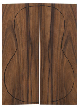 Santos Rosewood Backs (360x130x4 mm)x2