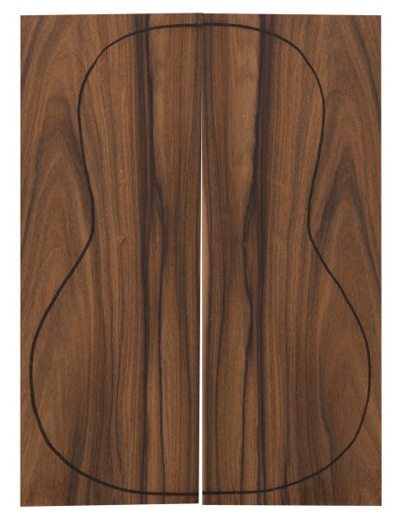 Santos Rosewood Backs (360x130x4 mm)x2