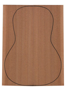 Sapele Backs (360x130x4 mm)x2