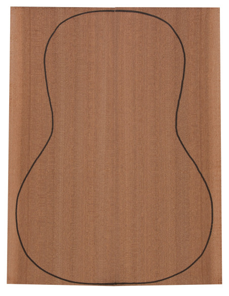 Sapele Backs (360x130x4 mm)x2