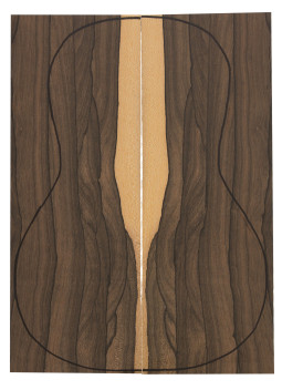 Ziricote Back (360x130x4mm)x2