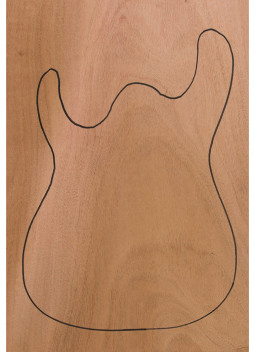 Mahogany Body (CITES) 550x380x50mm
