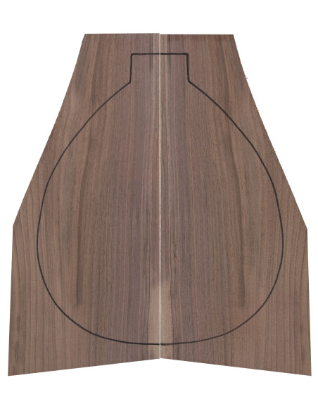 European Walnut Backs (460x180x4 mm)