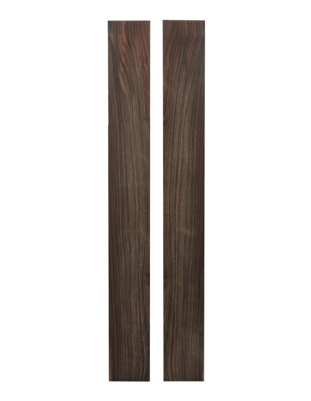 Tight Makassar Ebony Sides(500/550x170/190x4 mm)x2