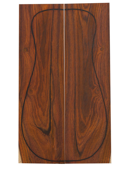 Cocobolo Backs (320x90x3 mm)x2