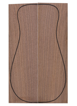 European Walnut Backs (320x90x3 mm)x2