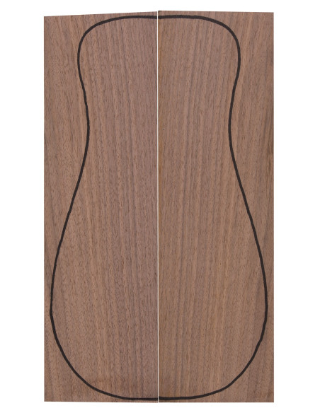 European Walnut Backs (320x90x3 mm)x2