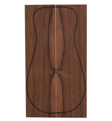 Madagascar Rosewood Backs (CITES) (320x90x3 mm)x2