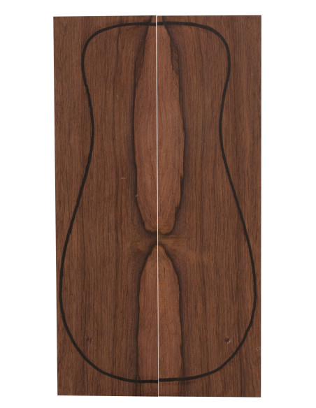 Madagascar Rosewood Backs (CITES) (320x90x3 mm)x2