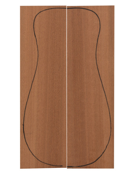 Sapele Backs (320x90x3 mm)x2