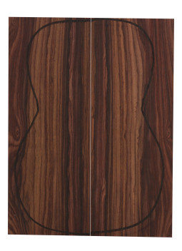 Cocobolo Backs (CITES) (255x90x3mm)x2