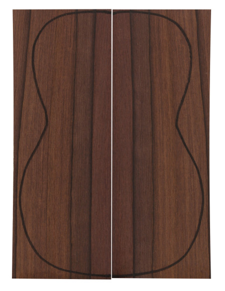 Madagascar Rosewood (CITES) (255x90x3mm)x2
